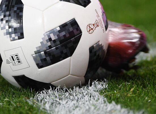 Football friendly Russia vs. Argentina