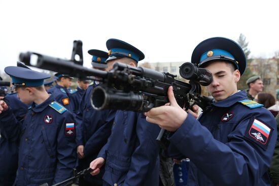 Open Door Day at Krasnodar Presidential Cadet School
