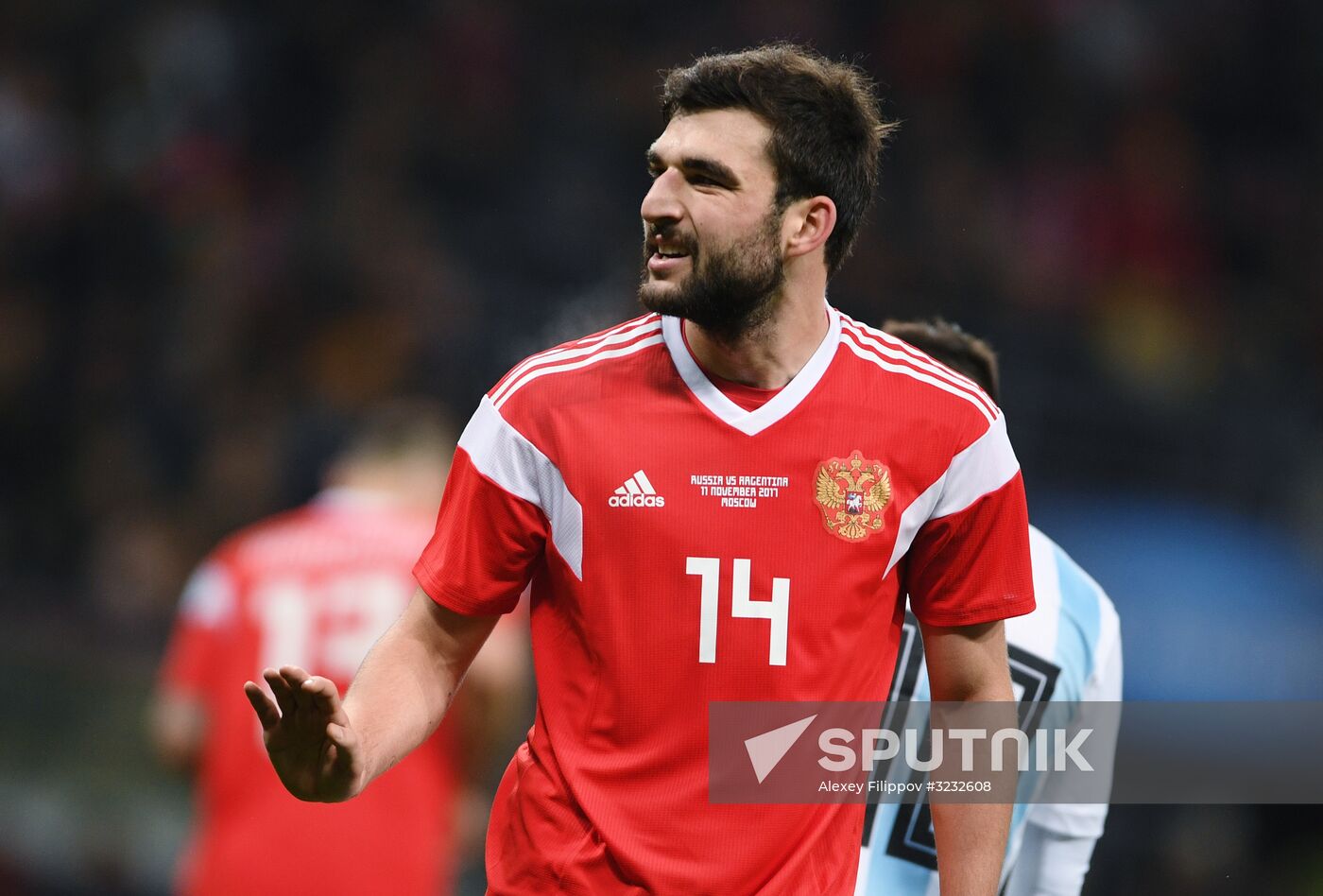 Football friendly Russia vs. Argentina