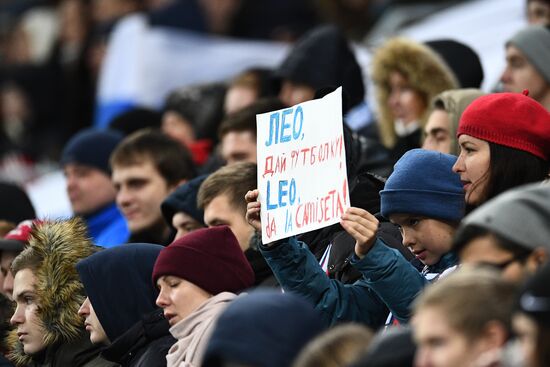 Football friendly Russia vs. Argentina