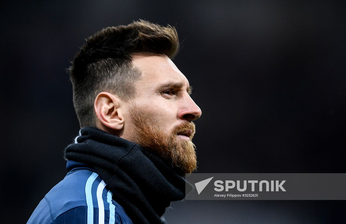 Football friendly Russia vs. Argentina