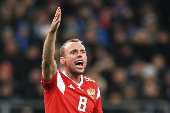 Football friendly Russia vs. Argentina