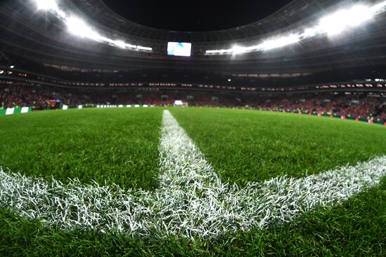 Football friendly Russia vs. Argentina