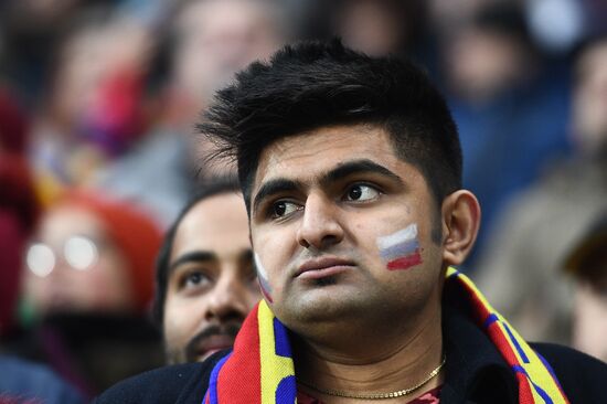 Football friendly Russia vs. Argentina