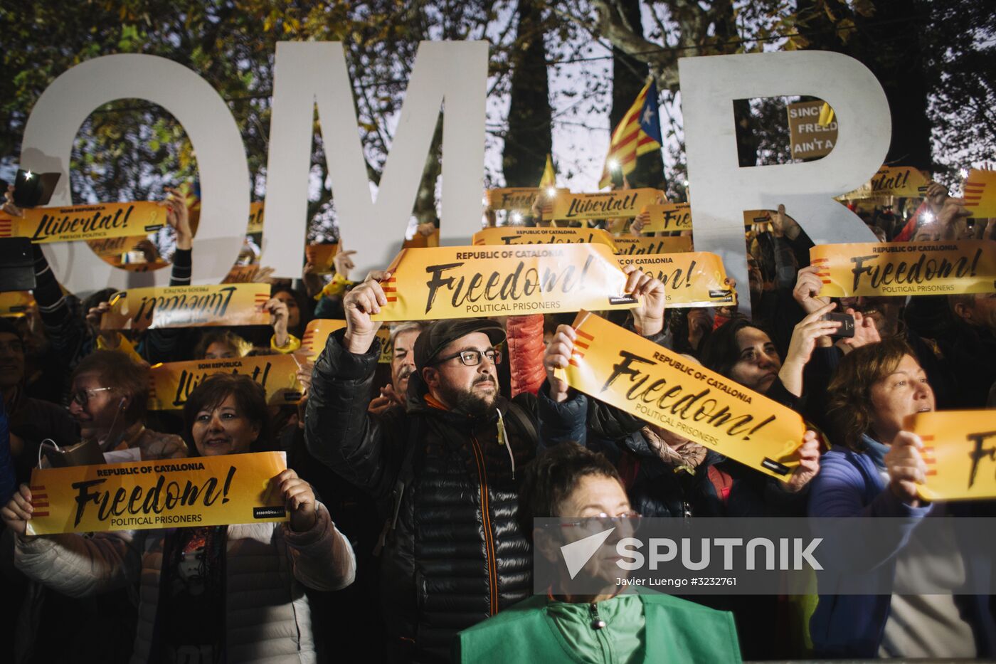 Pro-Catalonia independence rally in Barcelona