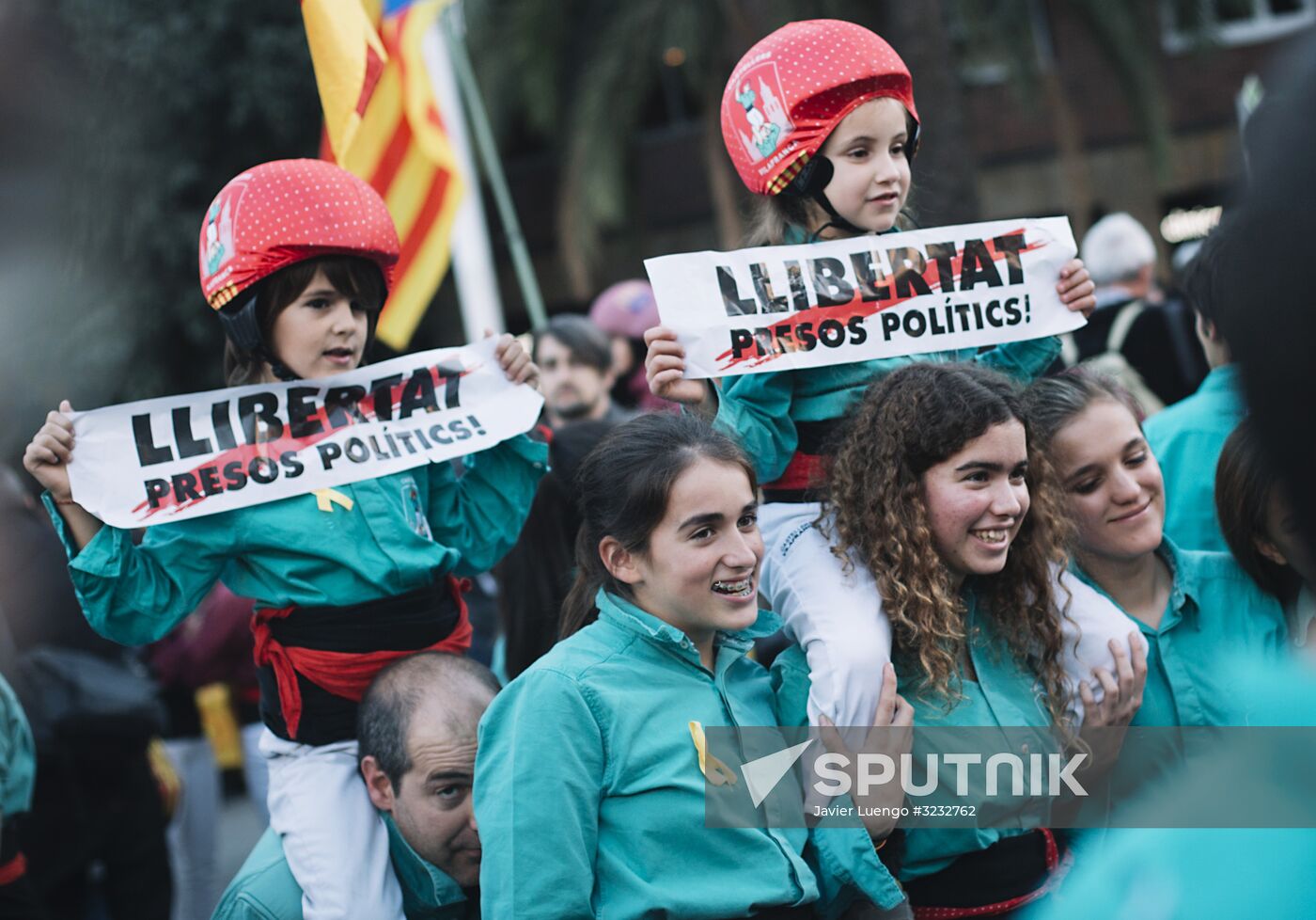 Pro-Catalonia independence rally in Barcelona