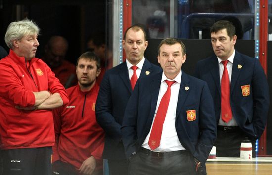 Ice hockey. Karjala Tournament. Russia vs. Czech Republic