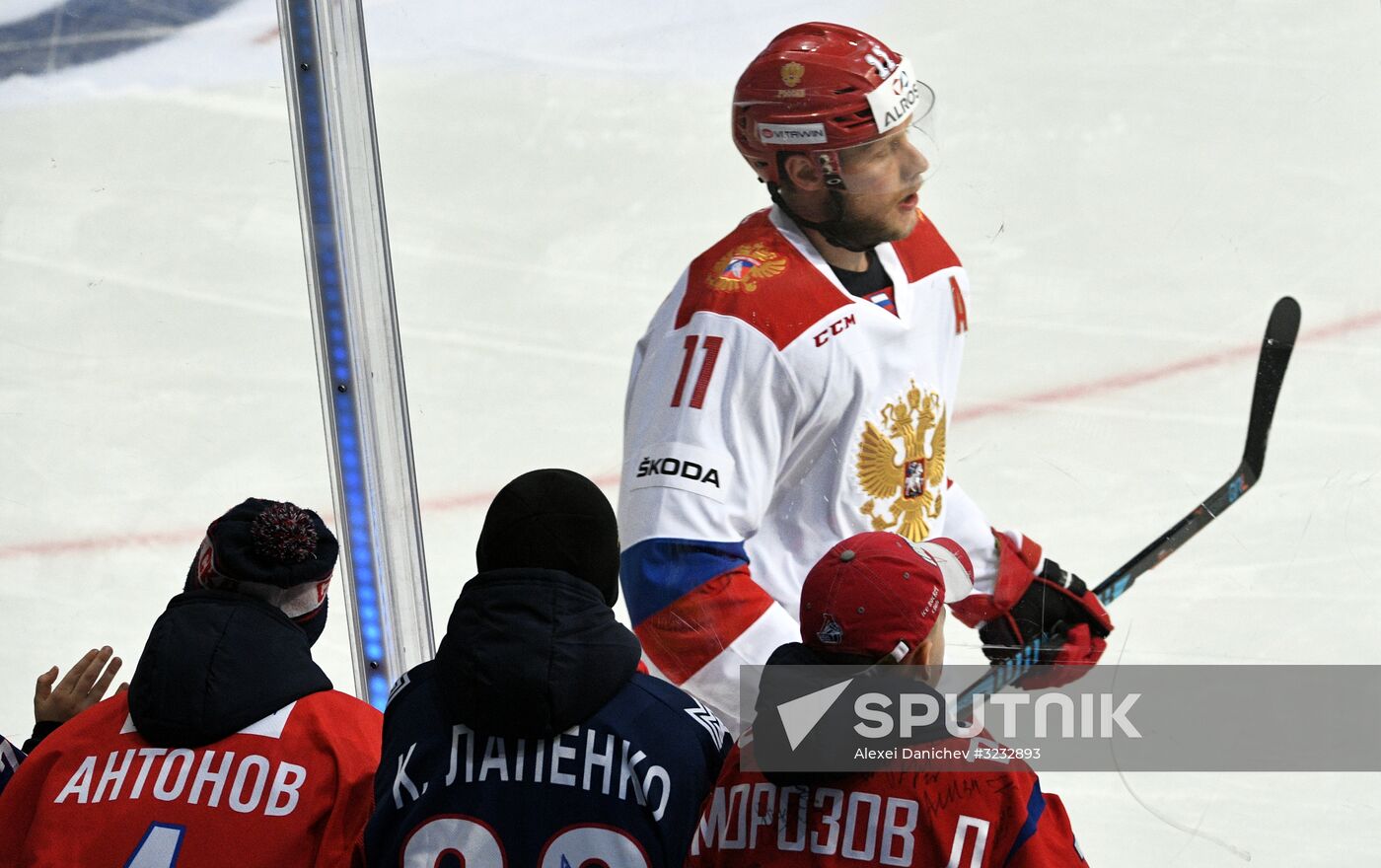 Ice hockey. Karjala Tournament. Russia vs. Czech Republic