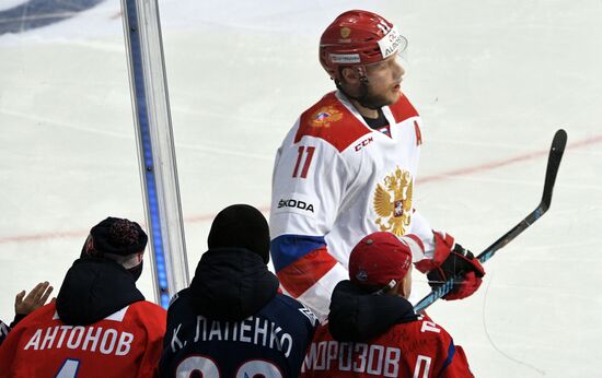 Ice hockey. Karjala Tournament. Russia vs. Czech Republic