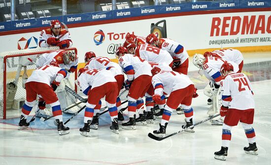 Ice hockey. Karjala Tournament. Russia vs. Czech Republic