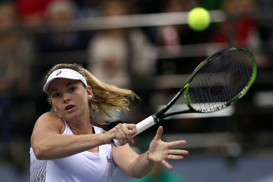 Tennis. Fed Cup final. Belarus vs. USA. Day two