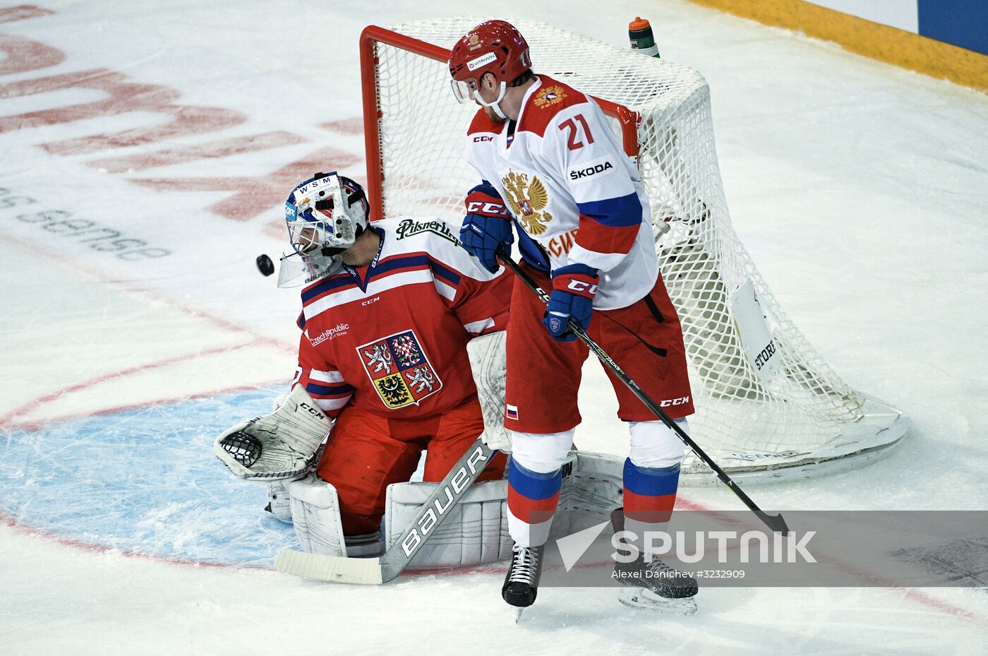 Ice hockey. Karjala Tournament. Russia vs. Czech Republic