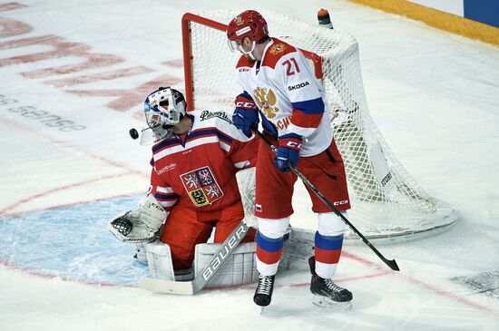 Ice hockey. Karjala Tournament. Russia vs. Czech Republic