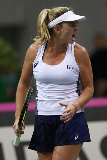 Tennis. Fed Cup final. Belarus vs. USA. Day two