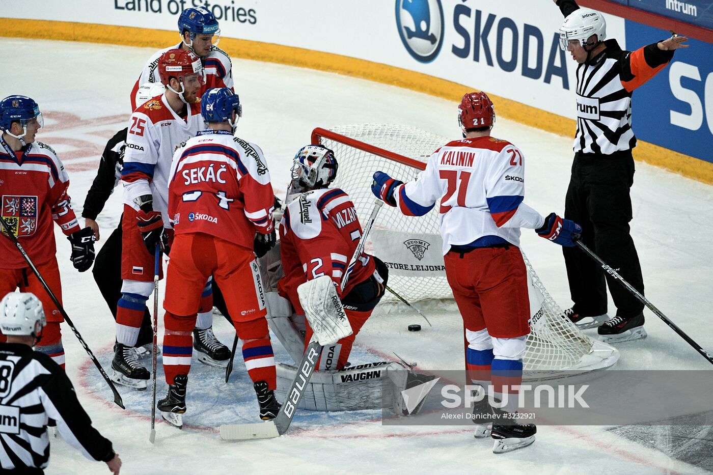 Ice hockey. Karjala Tournament. Russia vs. Czech Republic