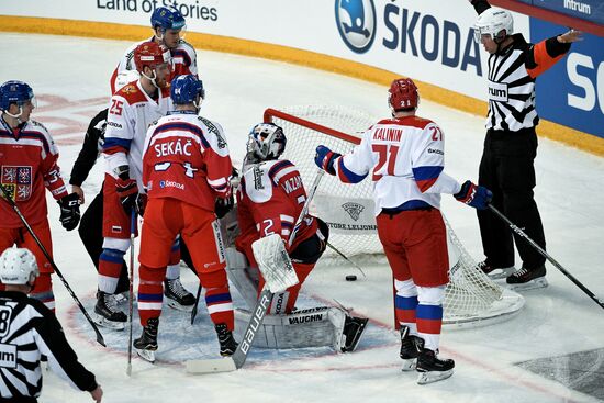 Ice hockey. Karjala Tournament. Russia vs. Czech Republic