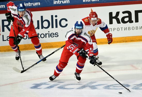 Ice hockey. Karjala Tournament. Russia vs. Czech Republic