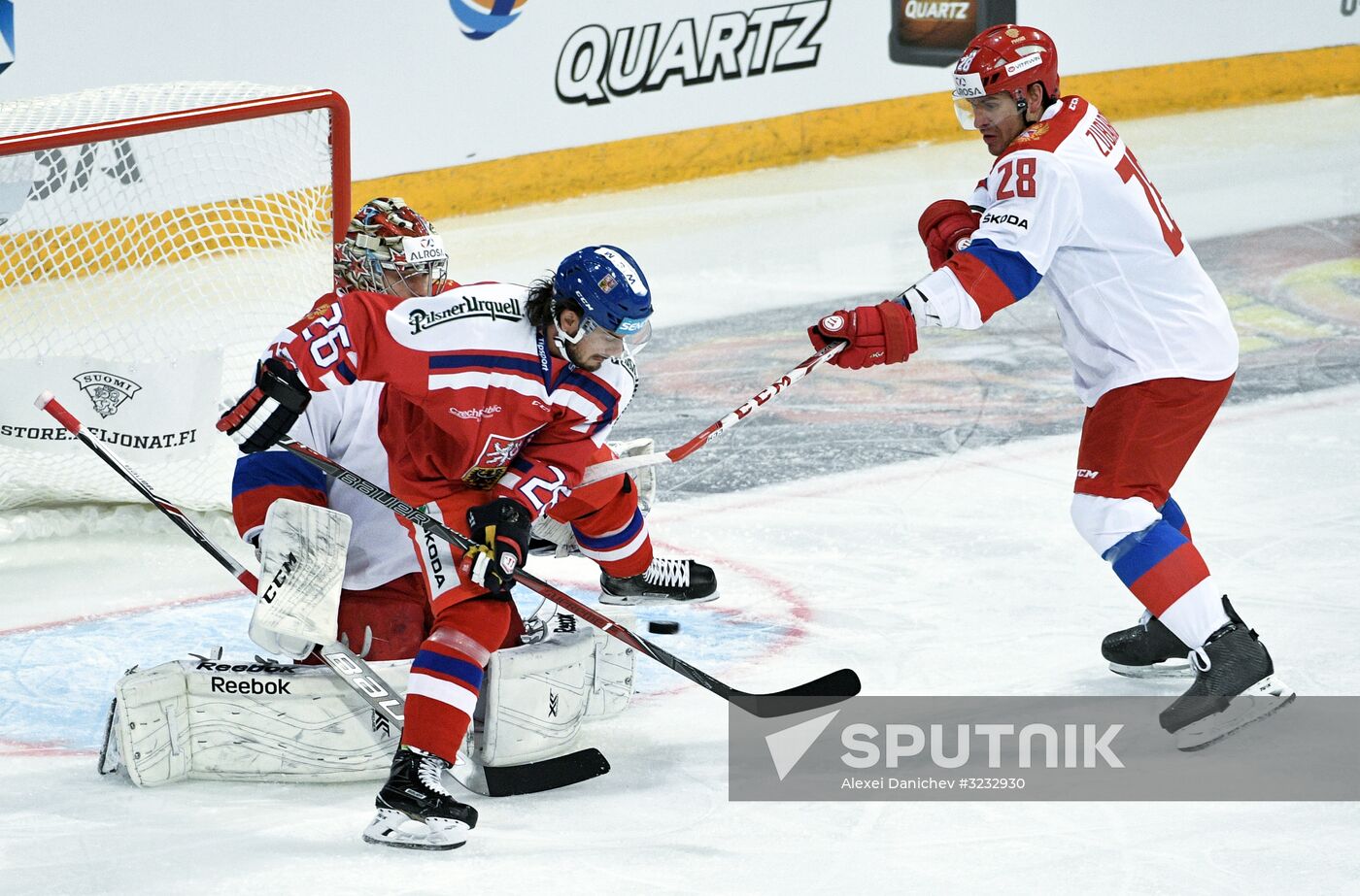 Ice hockey. Karjala Tournament. Russia vs. Czech Republic
