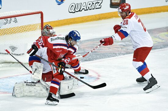 Ice hockey. Karjala Tournament. Russia vs. Czech Republic