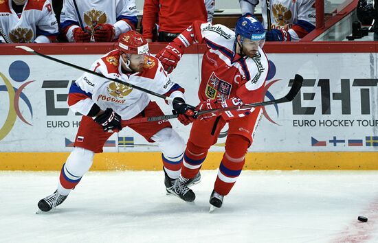 Ice hockey. Karjala Tournament. Russia vs. Czech Republic