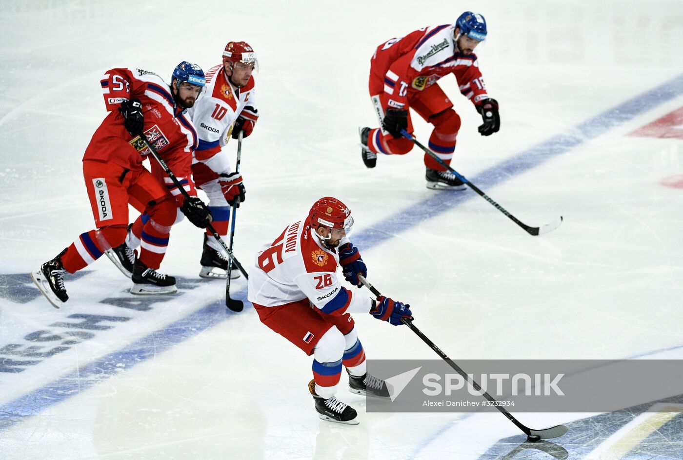 Ice hockey. Karjala Tournament. Russia vs. Czech Republic