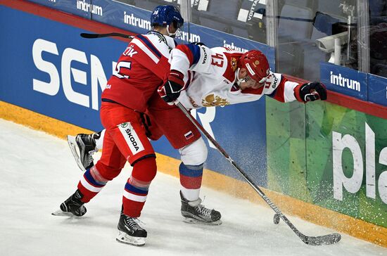 Ice hockey. Karjala Tournament. Russia vs. Czech Republic