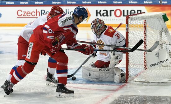 Ice hockey. Karjala Tournament. Russia vs. Czech Republic