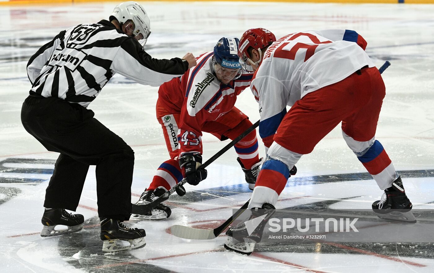 Ice hockey. Karjala Tournament. Russia vs. Czech Republic