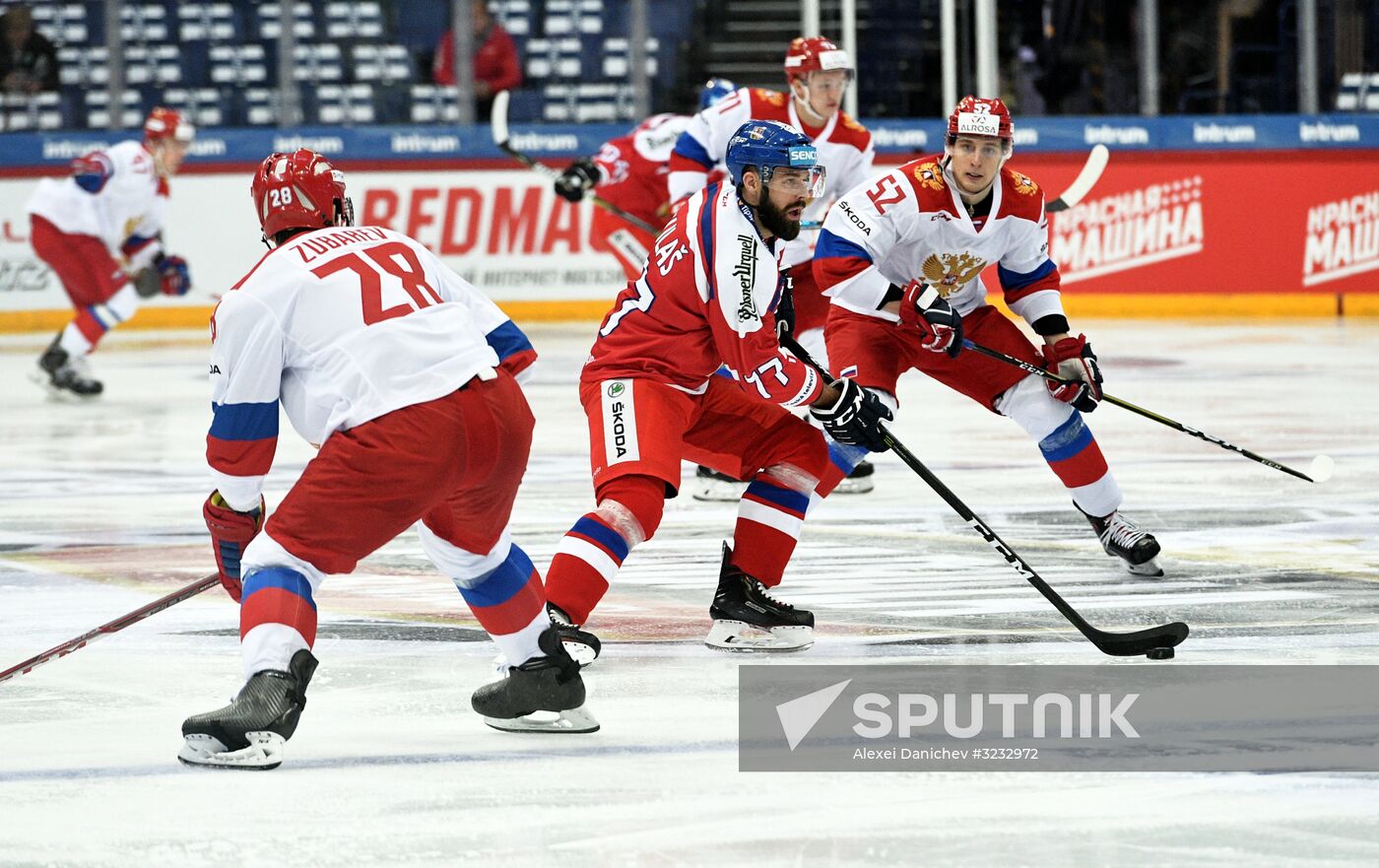 Ice hockey. Karjala Tournament. Russia vs. Czech Republic