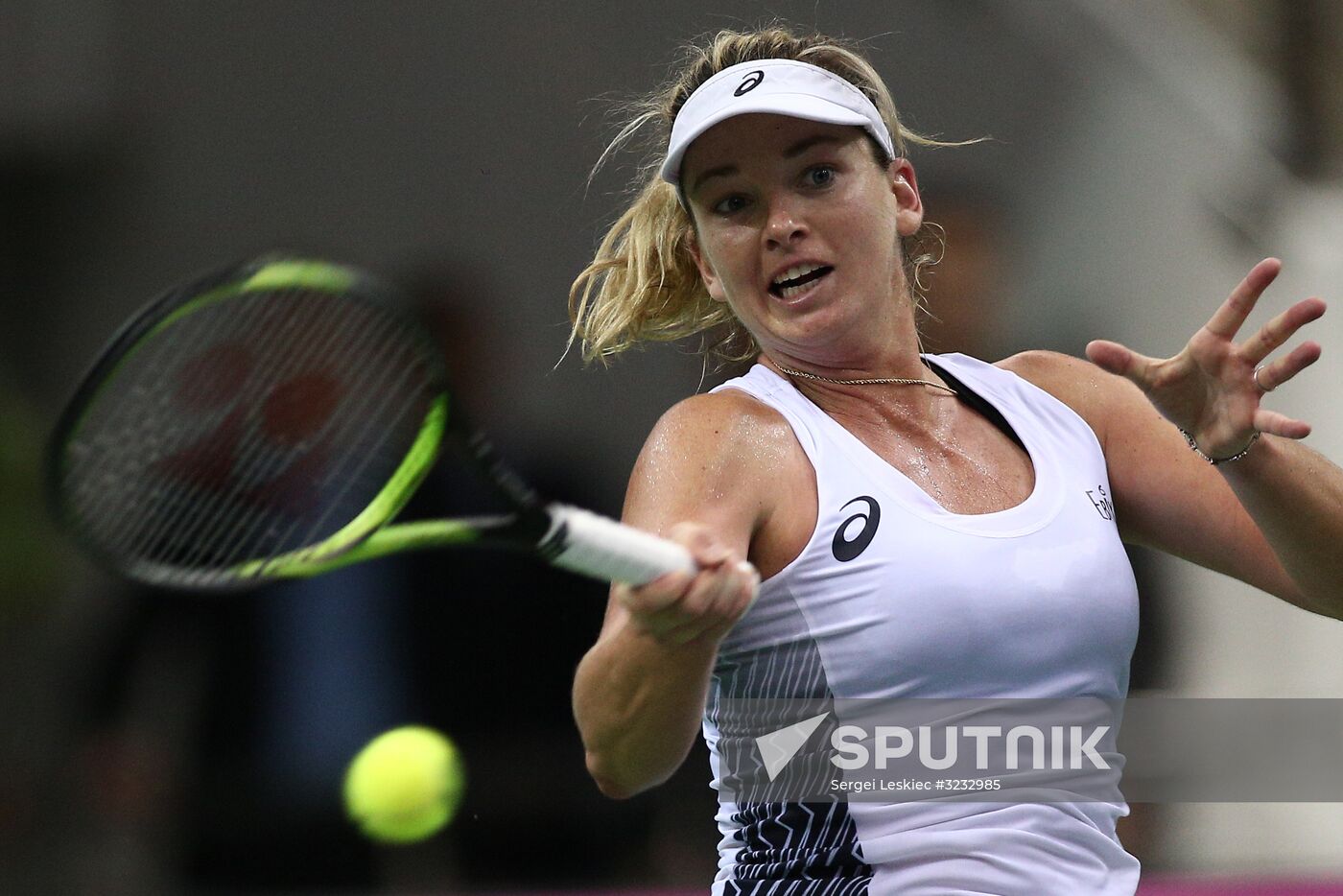 Tennis. Fed Cup final. Belarus vs. USA. Day two
