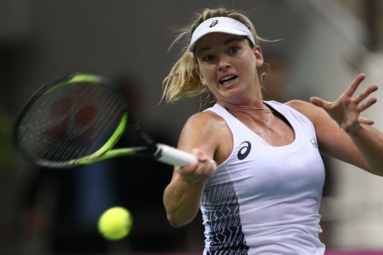 Tennis. Fed Cup final. Belarus vs. USA. Day two