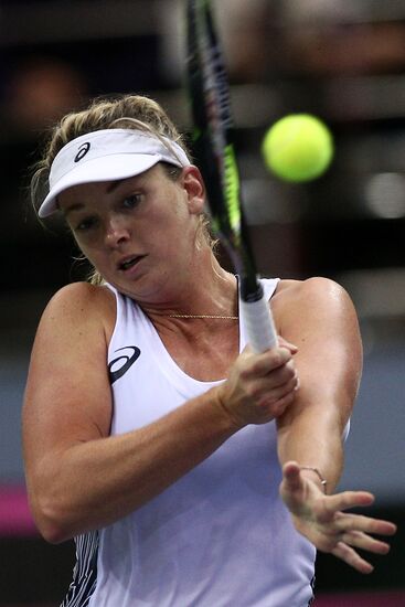Tennis. Fed Cup final. Belarus vs. USA. Day two