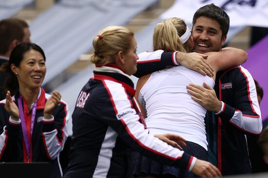 Tennis. Fed Cup final. Belarus vs. USA. Day two
