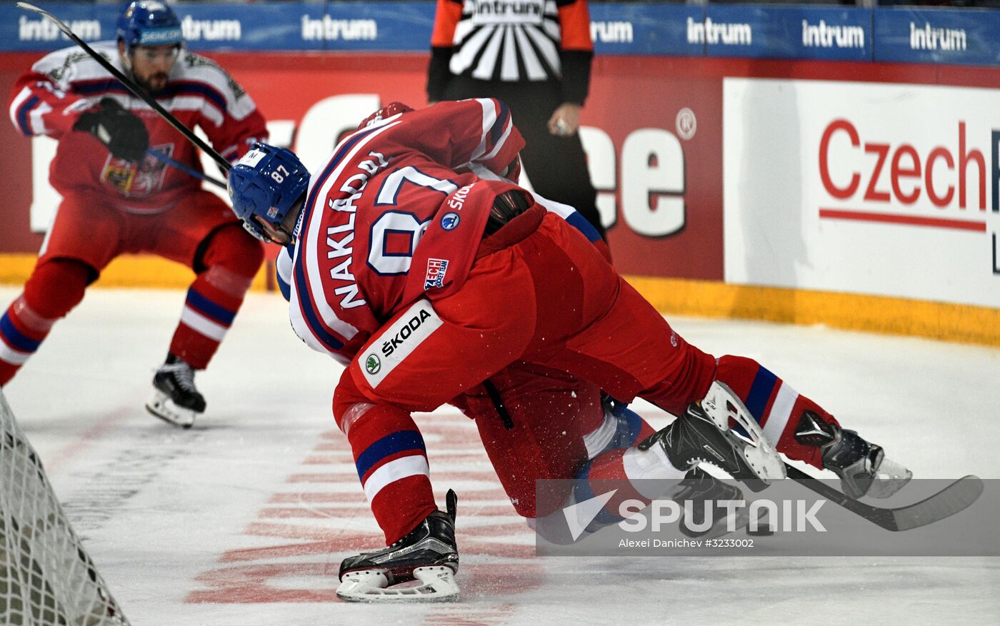 Ice hockey. Karjala Tournament. Russia vs. Czech Republic