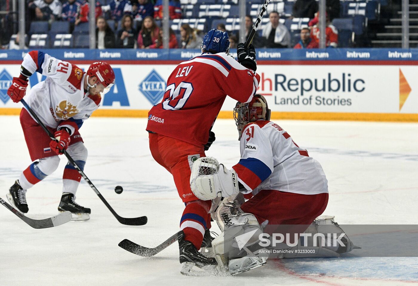 Ice hockey. Karjala Tournament. Russia vs. Czech Republic