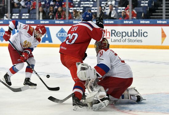 Ice hockey. Karjala Tournament. Russia vs. Czech Republic