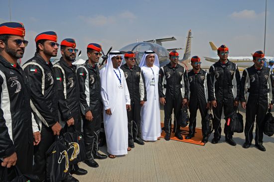 Russian Deputy Prime Minister Dmitry Rogozin visits Dubai Airshow 2017