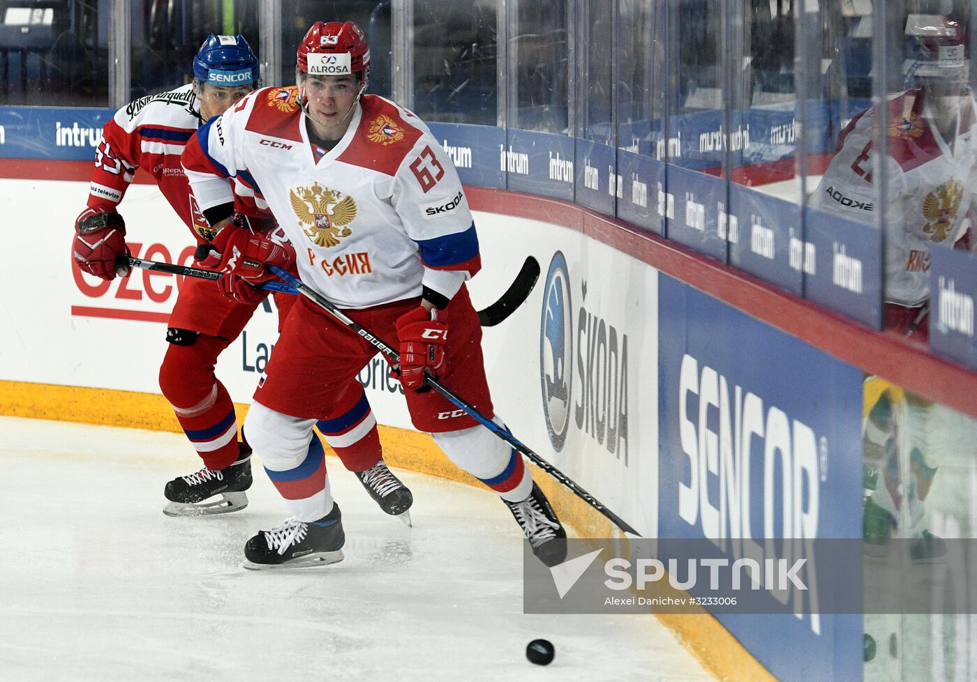 Ice hockey. Karjala Tournament. Russia vs. Czech Republic