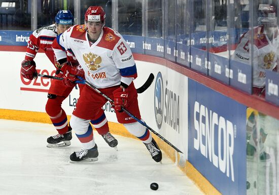 Ice hockey. Karjala Tournament. Russia vs. Czech Republic