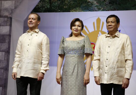 Russian Prime Minister Dmitry Medvedev takes part in ASEAN Summit in Manila