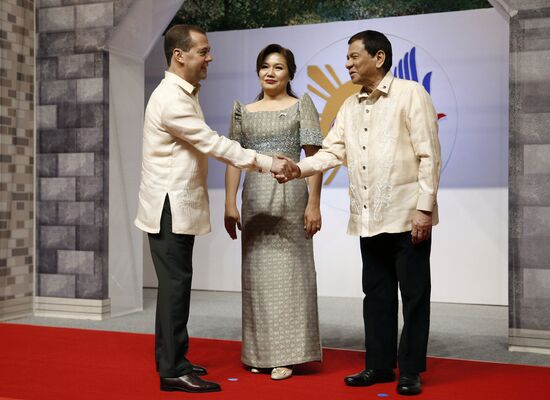 Russian Prime Minister Dmitry Medvedev takes part in ASEAN Summit in Manila