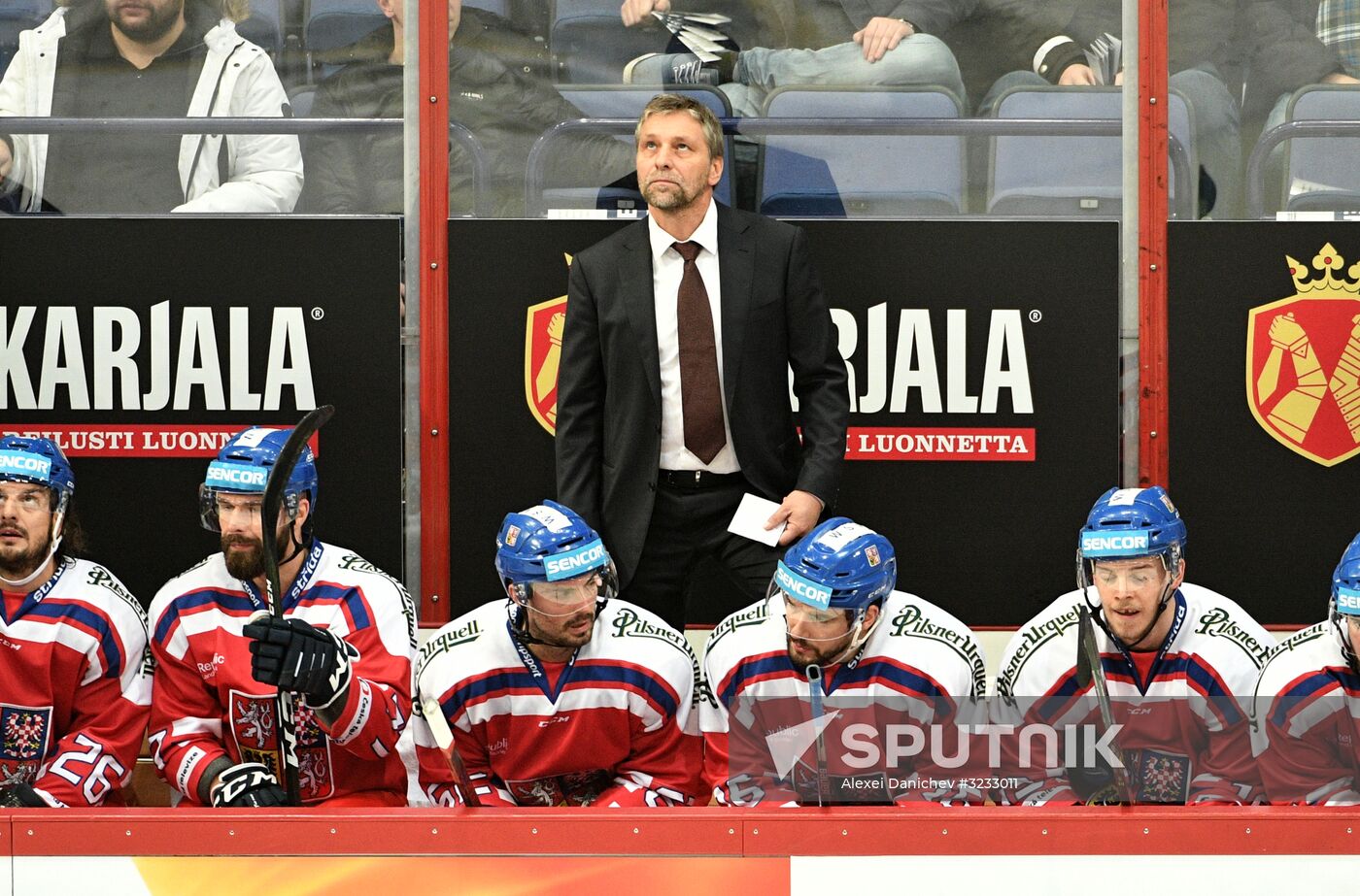 Ice hockey. Karjala Tournament. Russia vs. Czech Republic