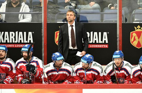 Ice hockey. Karjala Tournament. Russia vs. Czech Republic