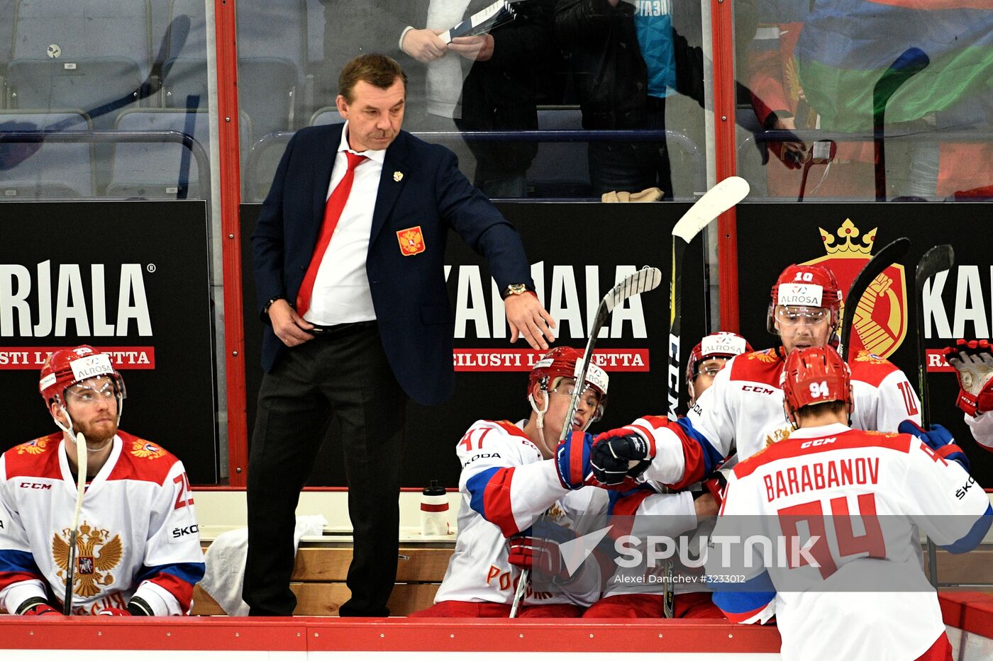 Ice hockey. Karjala Tournament. Russia vs. Czech Republic