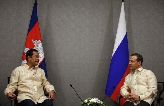Russian Prime Minister Dmitry Medvedev takes part in ASEAN Summit in Manila