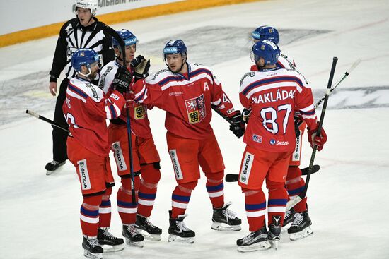 Ice hockey. Karjala Tournament. Russia vs. Czech Republic