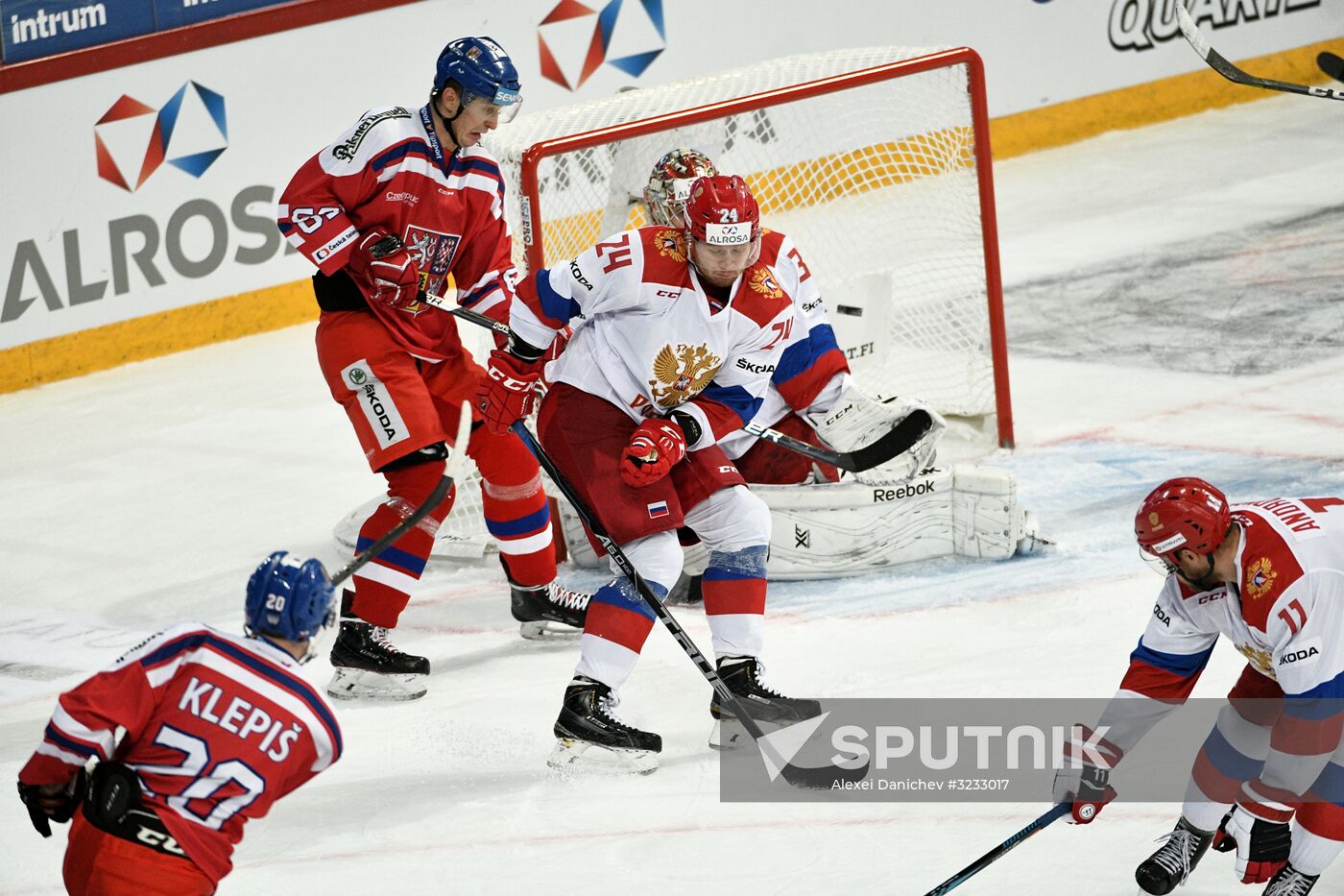 Ice hockey. Karjala Tournament. Russia vs. Czech Republic