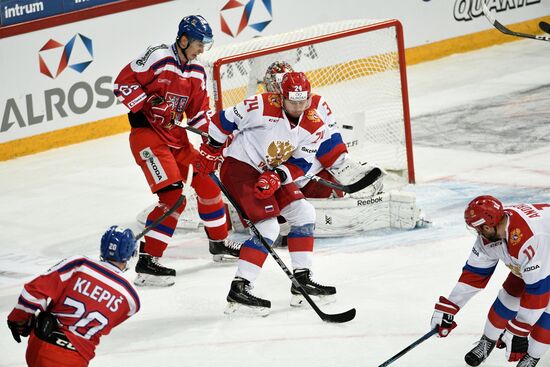 Ice hockey. Karjala Tournament. Russia vs. Czech Republic