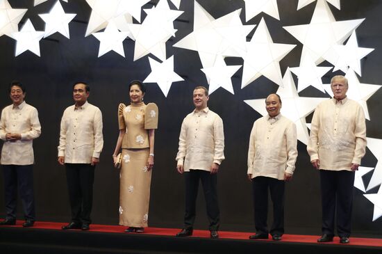 Russian Prime Minister Dmitry Medvedev takes part in ASEAN Summit in Manila