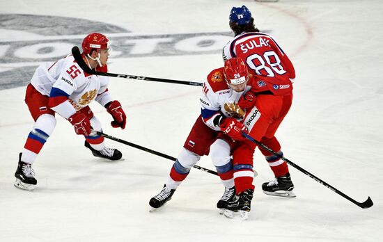 Ice hockey. Karjala Tournament. Russia vs. Czech Republic